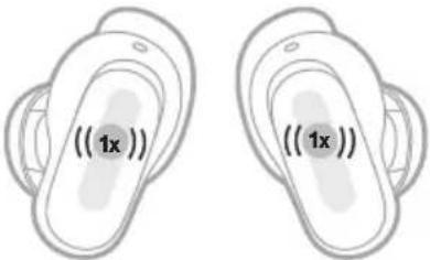 BOSE QuietComfort Ultra Earbuds - MEDIENWIEDERGABE UND LAUTSTÄRKE - 1