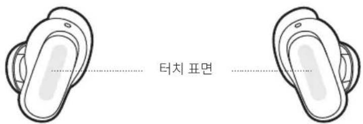 BOSE QuietComfort Ultra Earbuds - 터치 표면 영역 - 1
