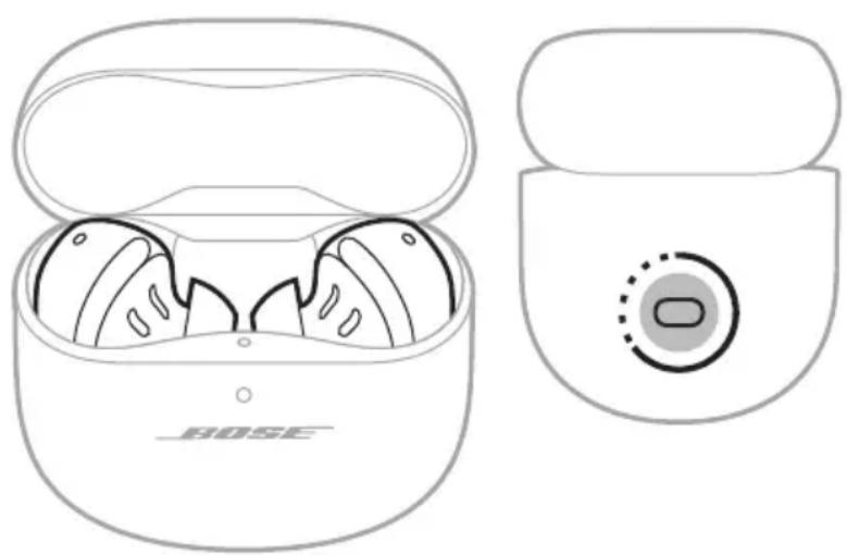 BOSE QuietComfort Ultra Earbuds - PRZYWRÓCENIE FABRYCZNYCH USTAWIEN SŁUCHAWEK DOUSZNYCH - 1