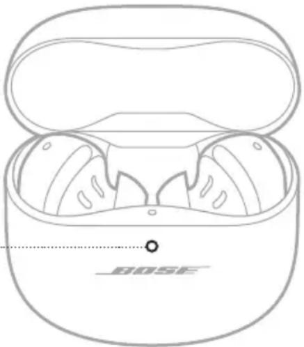 BOSE QuietComfort Ultra Earbuds - WSKAŹNIK STANU FUTERAŁU Z ŁADOWARKA - 1