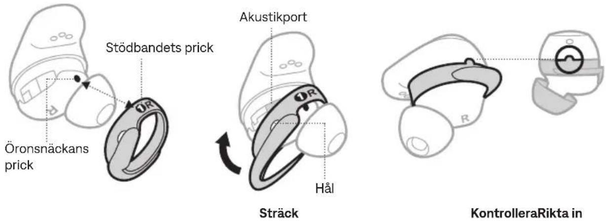 BOSE QuietComfort Ultra Earbuds - BYTA STÖDBAND - 2