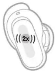 BOSE QuietComfort Ultra Earbuds - BETJENING G∅R F∅LGENDE - 2