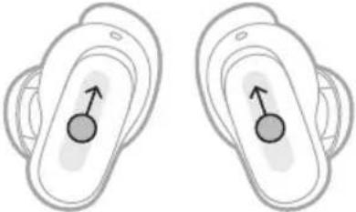BOSE QuietComfort Ultra Earbuds - MEDIENWIEDERGABE UND LAUTSTÄRKE - 2