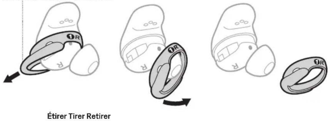BOSE QuietComfort Ultra Earbuds - CHANGEMENT DE BANDES DE MAINTIEN - 1