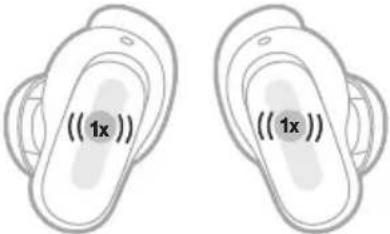 BOSE QuietComfort Ultra Earbuds - AANRAAKOPPERVLAK - 2
