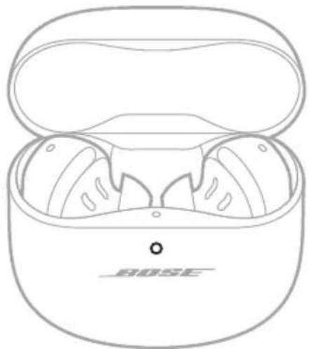 BOSE QuietComfort Ultra Earbuds - VÉRIFICATION DU NIVEAU DE CHARGE DE LA BATTERIE DE L'ÉTUI DE CHARGE - 1