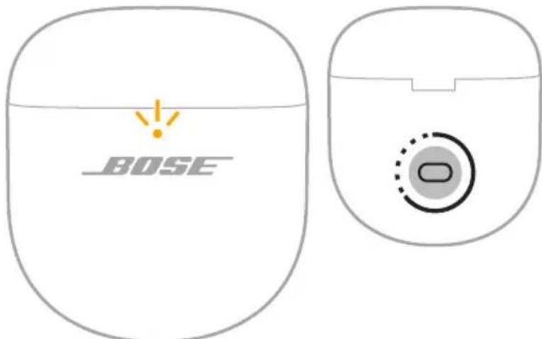 BOSE QuietComfort Ultra Earbuds - RESETOWANIE SŁUCHAWEK DOUSZNYCH I FUTERAŁU Z ŁADOWARKĄ - 2