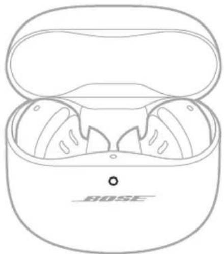 BOSE QuietComfort Ultra Earbuds - VERIFICAR EL NIVEL DE LA BATERÍA DEL ESTUCHE DE CARGA - 1
