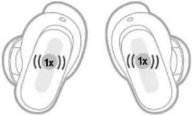 BOSE QuietComfort Ultra Earbuds - MÉDIALEJÁTSZÁS ÉS HANGERŐ - 1