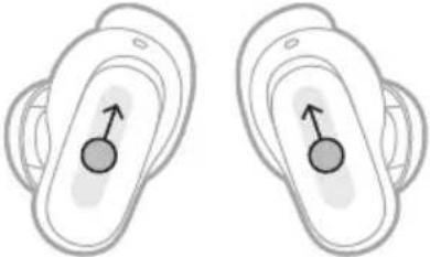 BOSE QuietComfort Ultra Earbuds - RIPRODUZIONE MULTIMEDIALE E CONTROLLO DEL VOLUME - 2