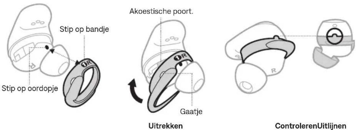 BOSE QuietComfort Ultra Earbuds - DE STABILITEITSBANDJES VERWISSELEN - 2