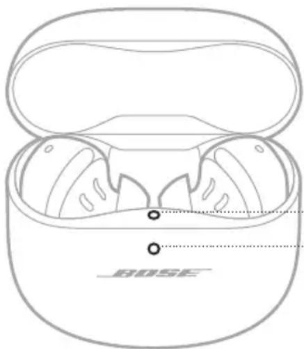 BOSE QuietComfort Ultra Earbuds - WŁĄCZANIE ZASILANIA - 1