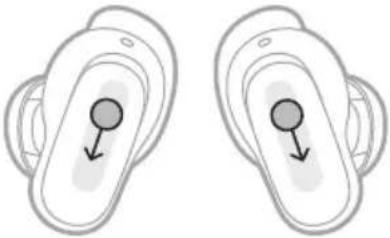 BOSE QuietComfort Ultra Earbuds - ODTWARZANIE MULTIMEDIÓW I REGULACJA GŁOŚNOŚCI - 3