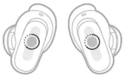BOSE QuietComfort Ultra Earbuds - VERWENDEN IHRES SHORTCUTS - 1