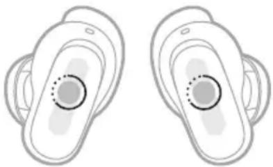 BOSE QuietComfort Ultra Earbuds - Módok hozzáadása és eltávolítása a fülhallgatóról - 1