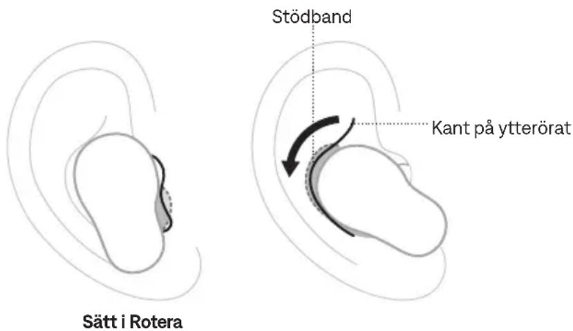 BOSE QuietComfort Ultra Earbuds - SÄTTA I ÖRONSNÄCKORNA - 2