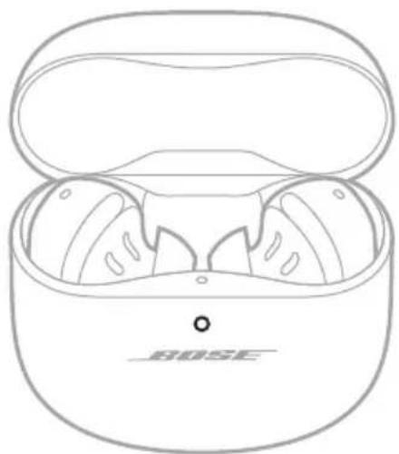 BOSE QuietComfort Ultra Earbuds - CHECK THE CHARGING CASE BATTERY LEVEL - 1