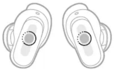 BOSE QuietComfort Ultra Earbuds - Utilizzare la scelta rapida - 1