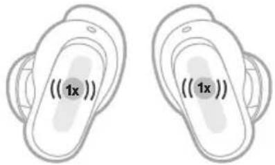 BOSE QuietComfort Ultra Earbuds - MEDIEAVSPILLING OG VOLUM - 1
