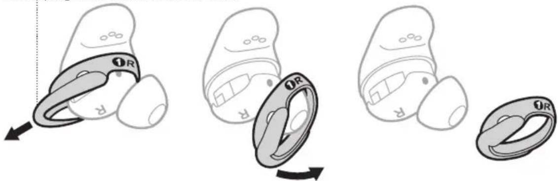 BOSE QuietComfort Ultra Earbuds - CAMBIARE GLI ANELLI STABILIZZATORI - 1
