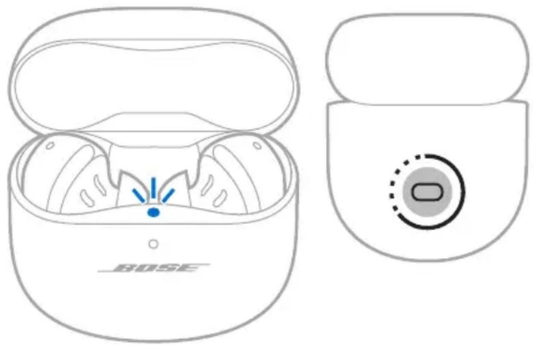 BOSE QuietComfort Ultra Earbuds - A FÜLHALLGATÓ ESZKÖZLISTÁJÁNAK TÖRLÉSE - 1