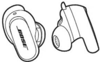 BOSE QuietComfort Ultra Earbuds - COMPOSANTS LIVRÉS - 1
