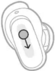 BOSE QuietComfort Ultra Earbuds - ZONE DE LA SURFACE TACTILE - 7