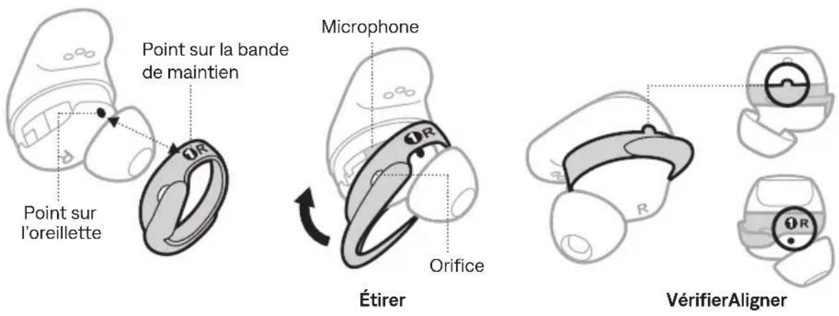 BOSE QuietComfort Ultra Headphones - CHANGEMENT DE BANDES DE MAINTIEN - 2