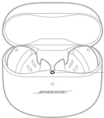 BOSE QuietComfort Ultra Headphones - IN-EAR HOVEDTELEFONERNES STATUSLAMPE - 1