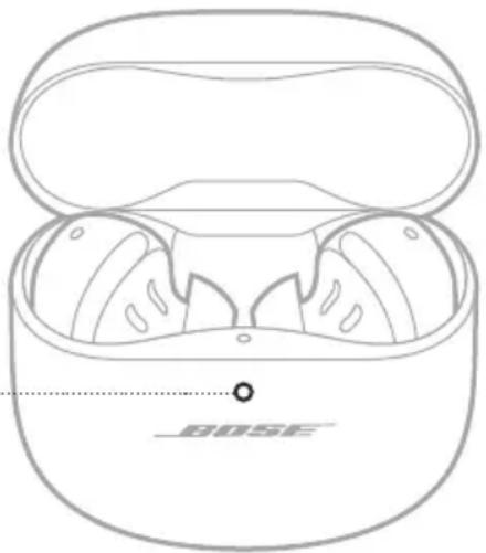 BOSE QuietComfort Ultra Headphones - INDICATORE DI STATO DELLA CUSTODIA DI CARICA - 1