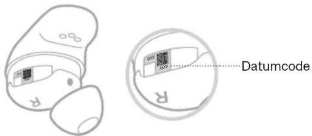 BOSE QuietComfort Ultra Headphones - DE DATUMCODE VAN DE OORDOPJES OPZOEKEN - 1