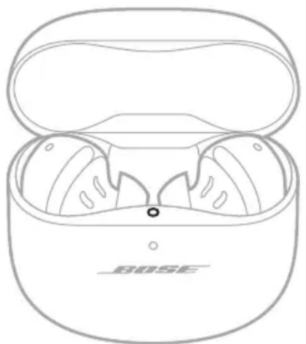 BOSE QuietComfort Ultra Headphones - Mientras se están cargando los auriculares de tapón - 1