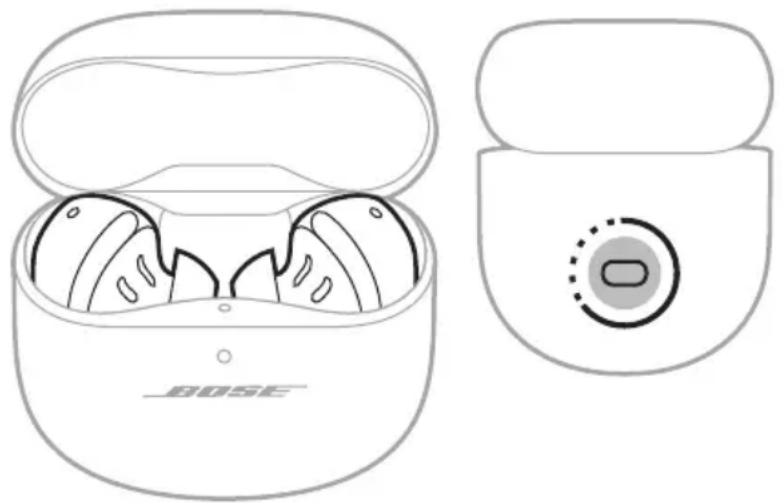 BOSE QuietComfort Ultra Headphones - GENSTART IN-EAR HOVEDTELEFONERNE OG OPLADNINGSETUIET - 1