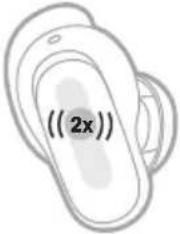 BOSE QuietComfort Ultra Headphones - ZONE DE LA SURFACE TACTILE - 6