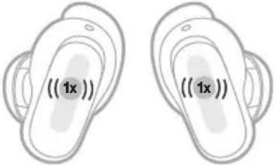 BOSE QuietComfort Ultra Headphones - 미디어 재생 및 볼륨 - 1
