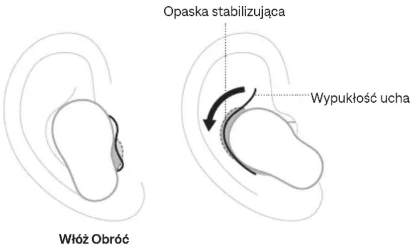 BOSE QuietComfort Ultra Headphones - WKŁADANIE SŁUCHAWEK DOUSZNYCH - 2