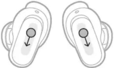 BOSE QuietComfort Ultra Headphones - ZONE DE LA SURFACE TACTILE - 4