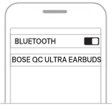 BOSE QuietComfort Ultra Headphones - CONNECT USING THE BLUETOOTH MENU ON YOUR MOBILE DEVICE - 2