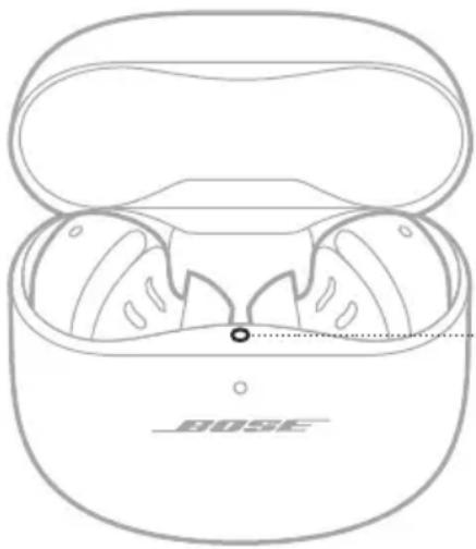 BOSE QuietComfort Ultra Headphones - A FÜLDUGÓK ÁLLAPOTJELZŐ FÉNYE - 1