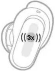 BOSE QuietComfort Ultra Headphones - MEDIA PLAYBACK AND VOLUME - 6