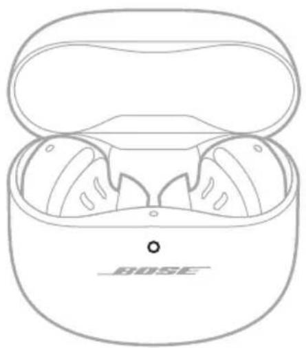 BOSE QuietComfort Ultra Headphones - 檢查充電盒的電池電量 - 1
