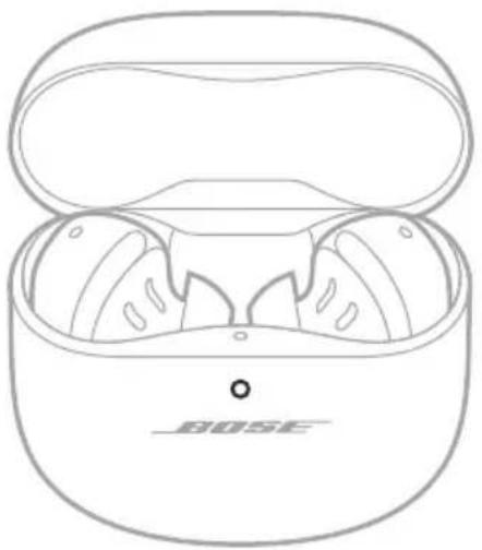 BOSE QuietComfort Ultra Headphones - VERIFICAR EL NIVEL DE LA BATERÍA DEL ESTUCHE DE CARGA - 1