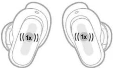 BOSE QuietComfort Ultra Headphones - RIPRODUZIONE MULTIMEDIALE E CONTROLLO DEL VOLUME - 1