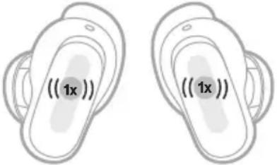 BOSE QuietComfort Ultra Headphones - ZONE DE LA SURFACE TACTILE - 2
