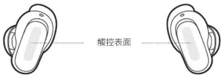 BOSE QuietComfort Ultra Headphones - 觸控表面區域 - 1