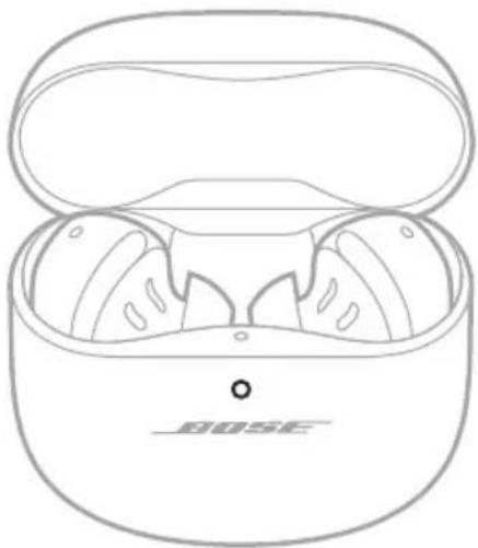 BOSE QuietComfort Ultra Headphones - PRÜFEN DES BATTERIESTANDS DES LADE-ETUIS - 1
