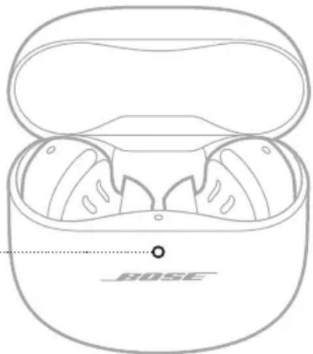 BOSE QuietComfort Ultra Headphones - 充電ケースのステータスインジケーター - 1