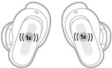 BOSE QuietComfort Ultra Headphones - MEDIENWIEDERGABE UND LAUTSTÄRKE - 1