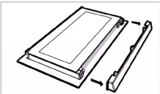 BEKO BBIM173001BPE - Removing the Inner Glass of The Oven Door - 3
