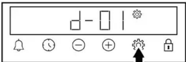BEKO BBIM173001BPE - Setting the display brightness - 1